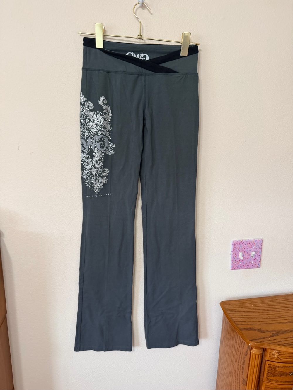 Girls with Guns bling leggings size XS